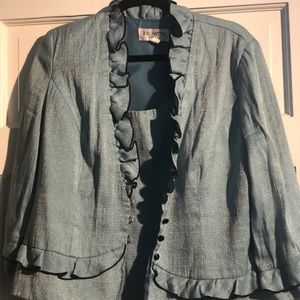 Women’s tank top and blazer